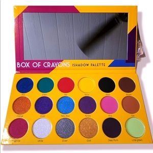 Box of Crayons iShadow Palette NIP Crayon Case
